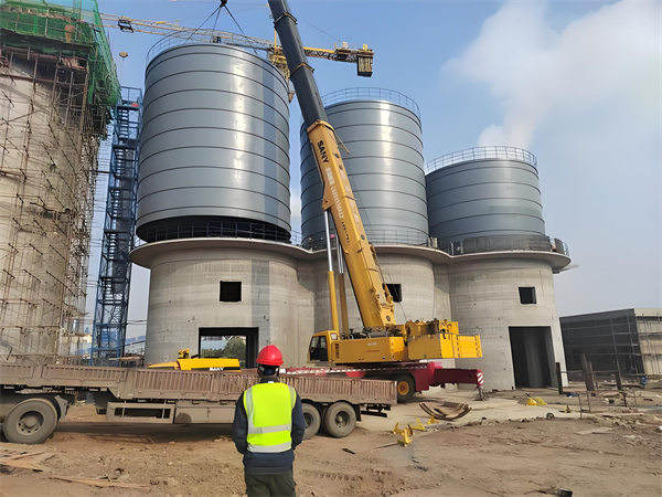 3000噸骨料鋼板倉